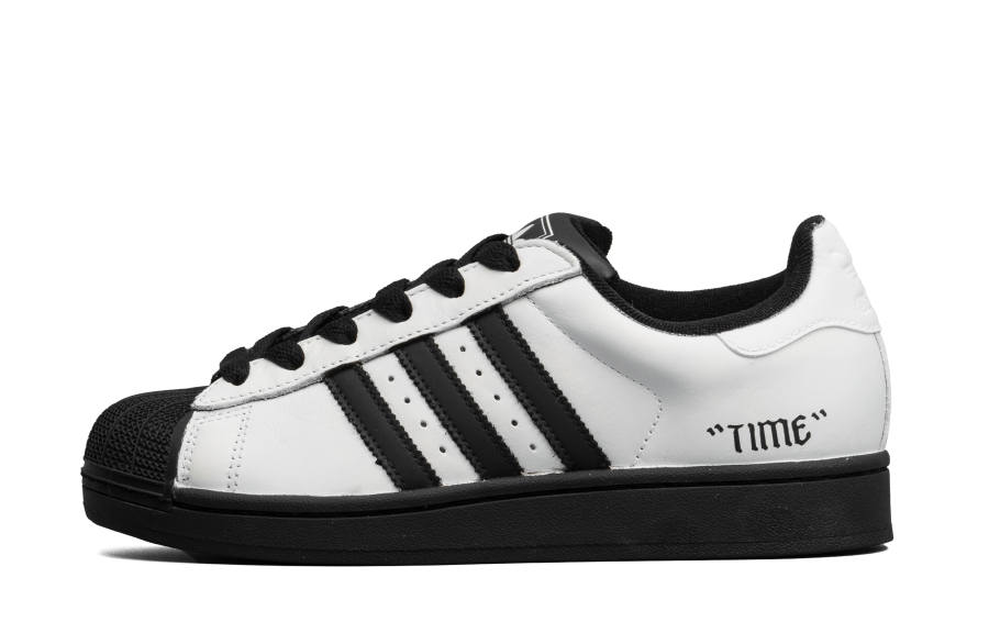 Adidas Originals Superstar 2 Fashion Trend Cushioning Impact Resistance Low top Skateboard Shoes Unisex Black White