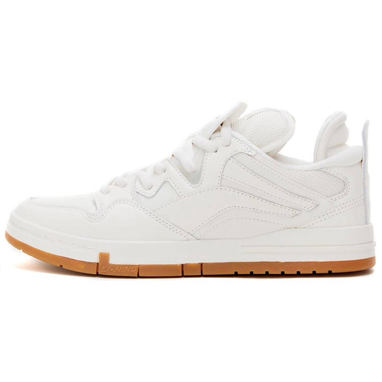 Li-Ning Li Ning Wave PRO Coverage Slip Resistant Cushioning Low top Skateboard Shoes Men's White