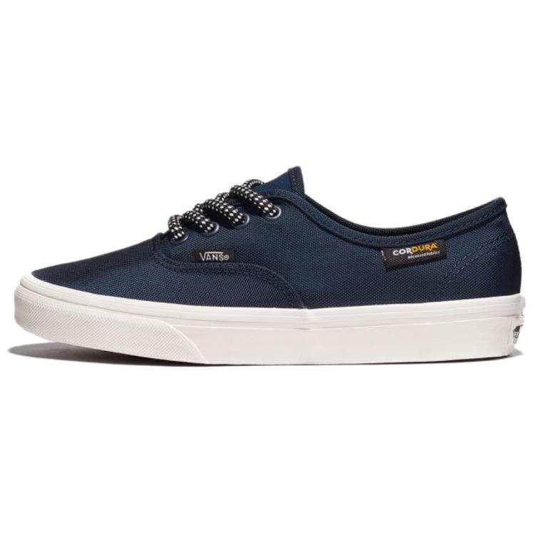 Vans Authentic Abrasion Resistant Abrasion Resistant Low top Skateboard Shoes Unisex Blue