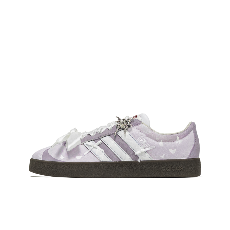 Adidas Neo VL Court Lifestyle Lively Island, Butterfly Words Slip Resistant Abrasion Resistant