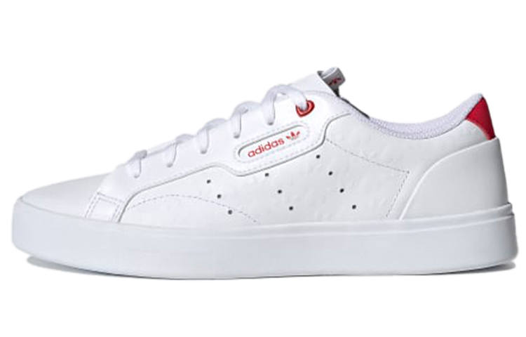 Adidas Originals Adidas Wmns Sleek 'Heart Embossed - White Scarlet' Women's