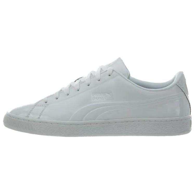 PUMA Basket Classic Skateboard Shoes Men's White