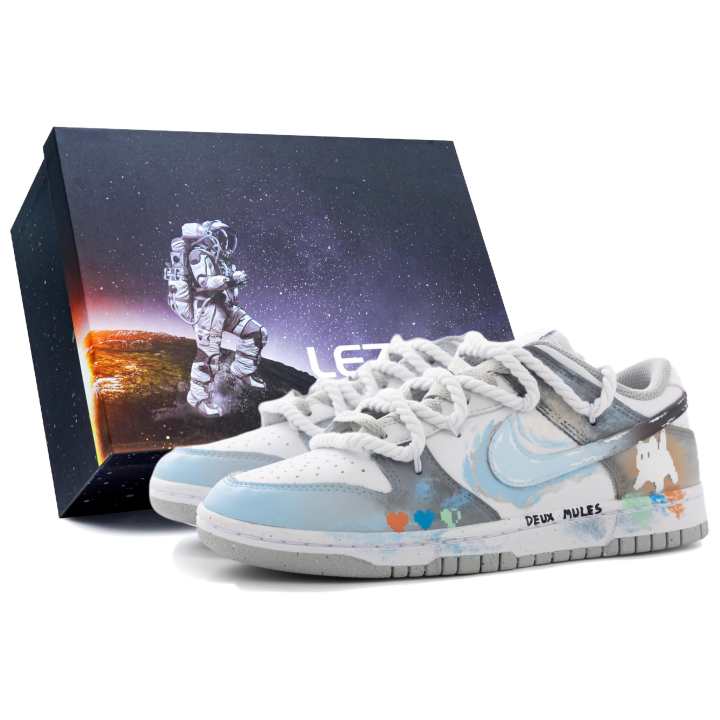 Nike Nike Dunk Low top Skateboard Shoes Unisex Gray