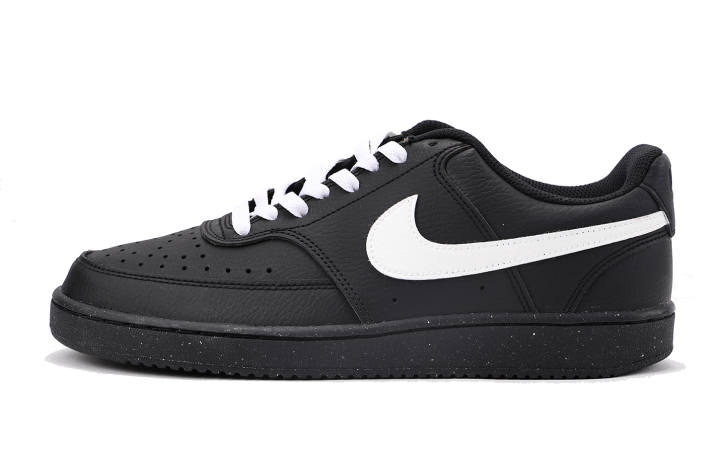 Nike Nike Air Force 1 Coverage Slip Resistant Low top Skateboard Shoes Unisex Black Gray