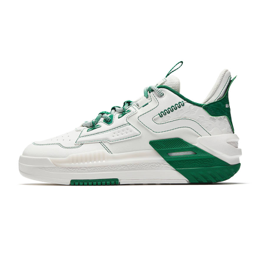 Anta Stylish Skateboarding Shoes Women's Papyrus White/Turquoise
