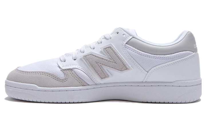 New Balance New Balance NB 480 Abrasion Resistant Breathable Low top Skateboard Shoes Unisex White