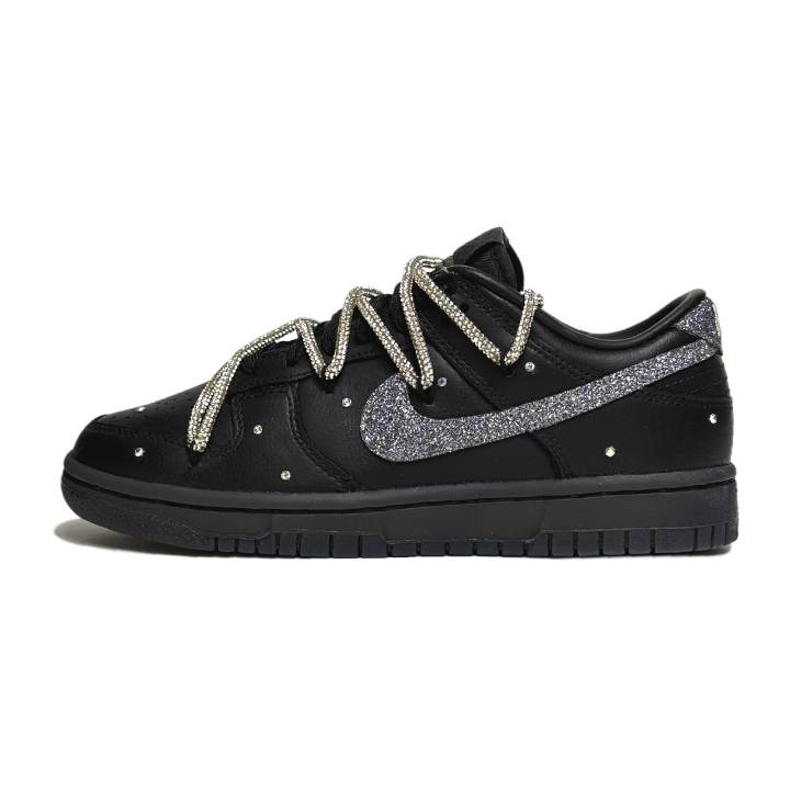 Nike Nike Dunk Sparkling Star, Affordable Luxury Style Slip Resistant Abrasion Resistant Low top Skateboard Shoes Unisex