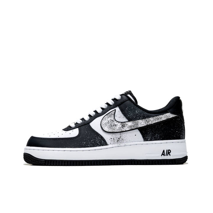 Nike Nike Air Force 1 Low top Skateboard Shoes Unisex Black White