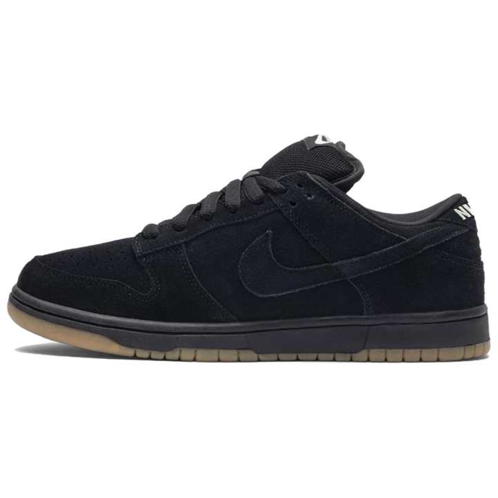 Nike Nike Dunk Abrasion Resistant Abrasion Resistant Low top Skateboard Shoes Men's Black