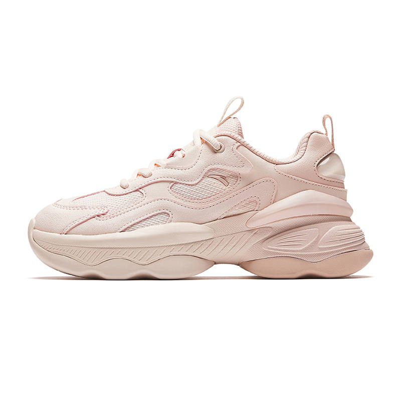 ANTA SUPERSTORE CHAOJIANTA Slip Resistant Abrasion Resistant Slip Resistant Abrasion Resistant Low top Chunky Sneakers Women's