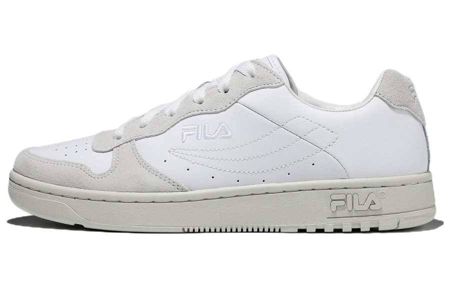 FILA FX 100 1992 Lu Leather Low top Skateboard Shoes Unisex White Gray