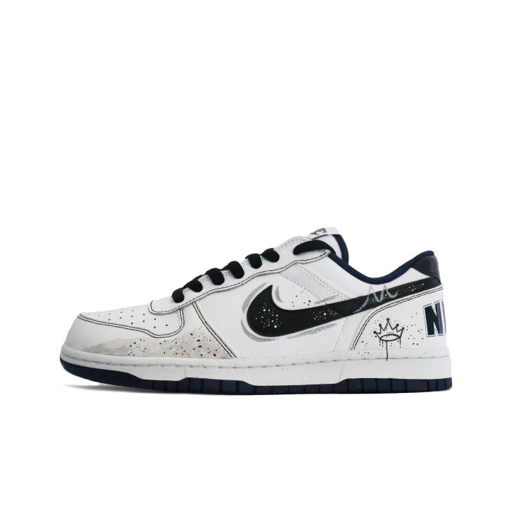 Nike Nike Big Black White, Classic Popular, Versatile Comfortable Coverage Cushioning Abrasion Resistant Balance Low top