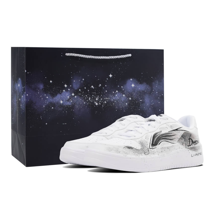 Li-Ning Li Ning Floating Boat Dream Chasing Synthetic Leather Lightweight And Breathable Lightweight Low top Skateboard Shoes