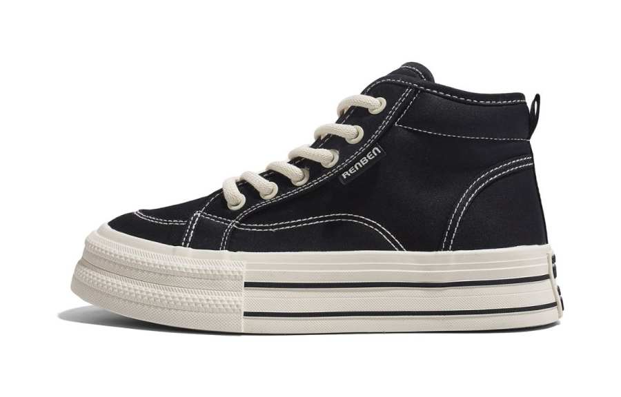 RENBEN Slip Resistant Abrasion Resistant Low top Skateboard Shoes Women's