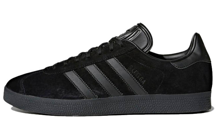 Adidas Originals Gazelle Abrasion Resistant Low top Skateboard Shoes Men's Black