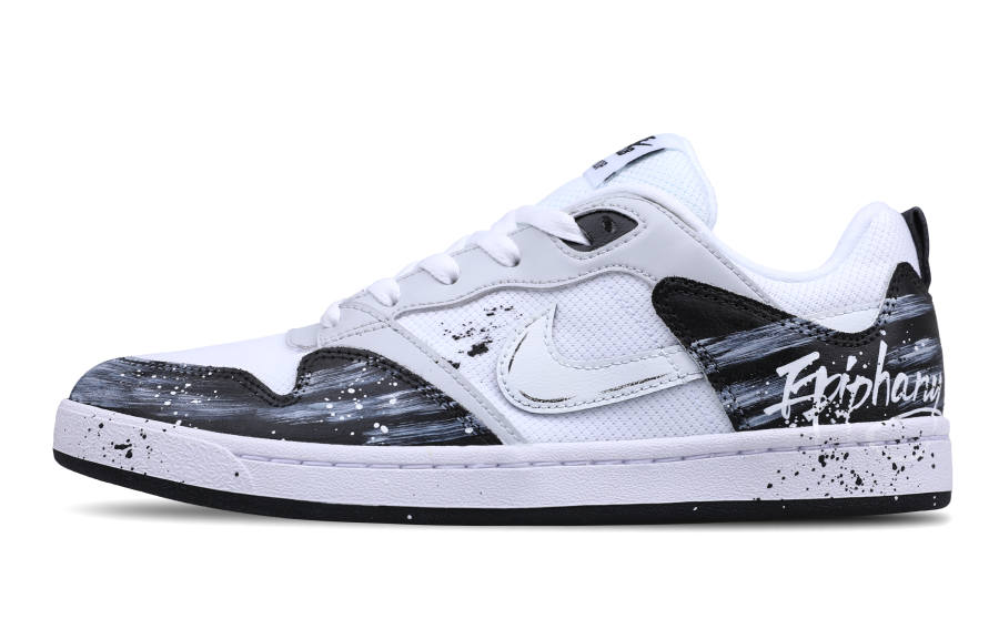 Nike Nike SB Alleyoop Slip Resistant Slip Resistant Low top Skateboard Shoes Men's White