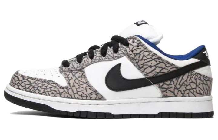 Nike Nike Sb Dunk Low Supreme White Cement 2002