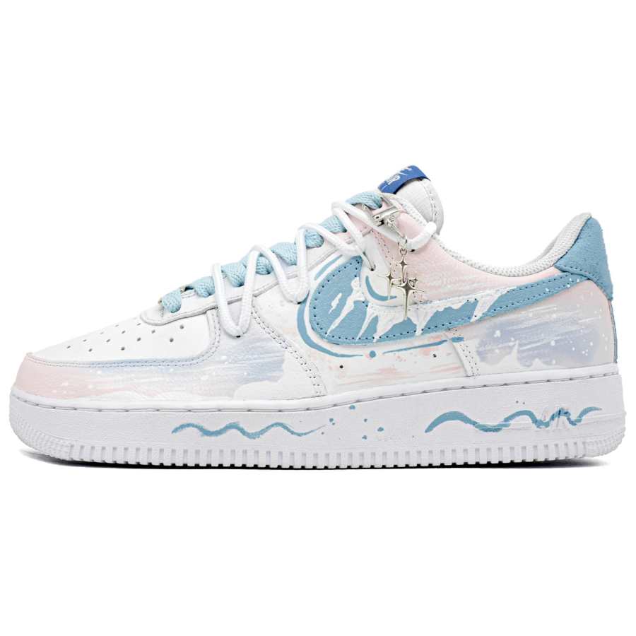 Nike Nike Air Force 1 Abrasion Resistant Height Increasing Low top Skateboard Shoes Unisex