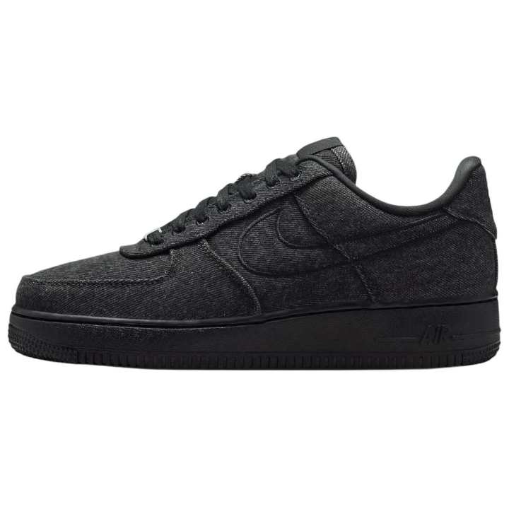 Nike Nike Air Force 1 Cushioning Lightweight Low top Skateboard Shoes Women's Black