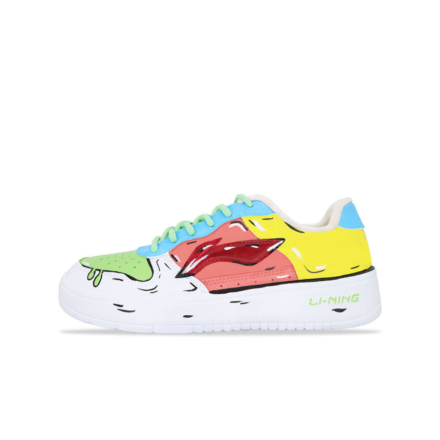 Li-Ning Li Ning Floating Boat Skateboard Shoes Women's Low Top White