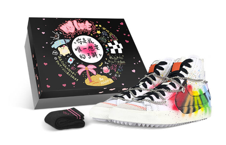 Nike Nike Blazer High top Skateboard Shoes Unisex Multicolor