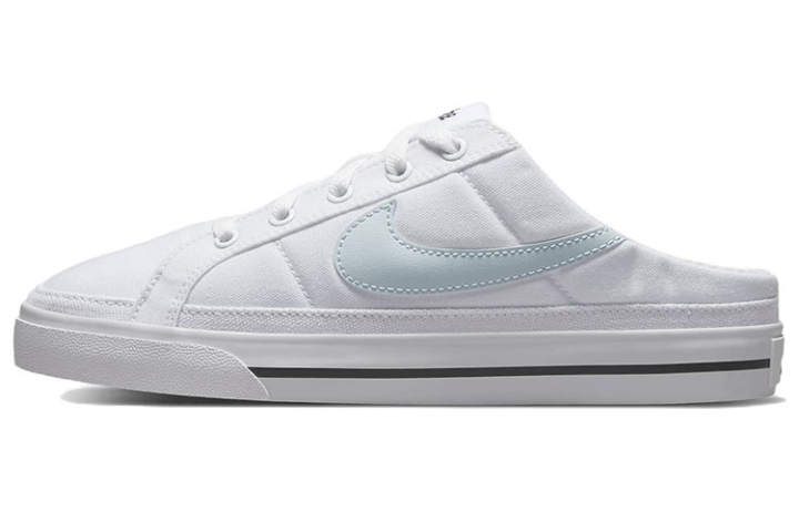 Nike Nike Court Legacy Mule 'White Light Blue Grey' Women's