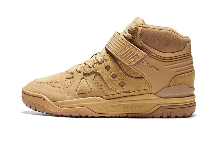Saucony Skateboard Shoes Unisex High Top Khaki