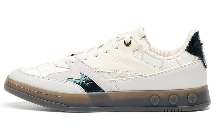 LI-NING 1990 LI NING 1990 Slip Resistant Cushioning Abrasion Resistant Lightweight Low top Skateboard Shoes Men's