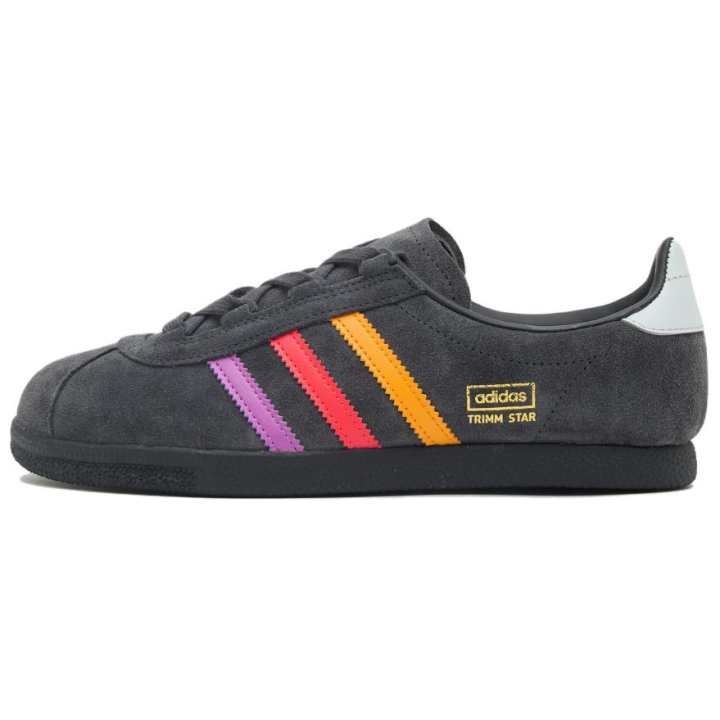 Adidas Adidas Trimm Star Slip Resistant Abrasion Resistant Slip Resistant Abrasion Resistant Low top Skateboard Shoes Unisex