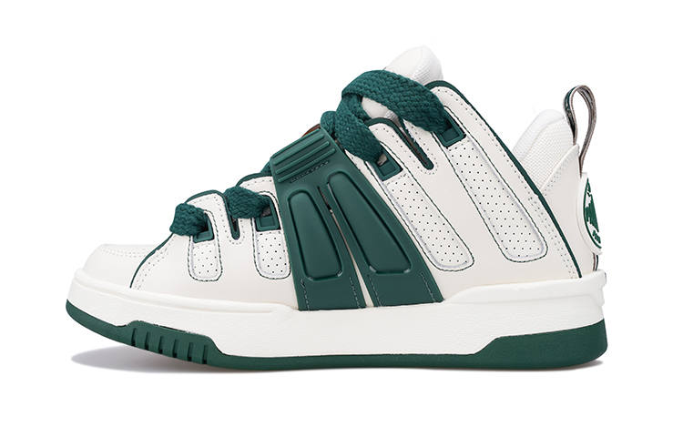 Palladium High top Skateboard Shoes Women's Beige Green