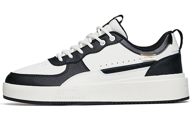 Anta Textile, Synthetic Leather Slip Resistant, Abrasion Resistant, Lightweight, Breathable Low top Skateboard Shoes