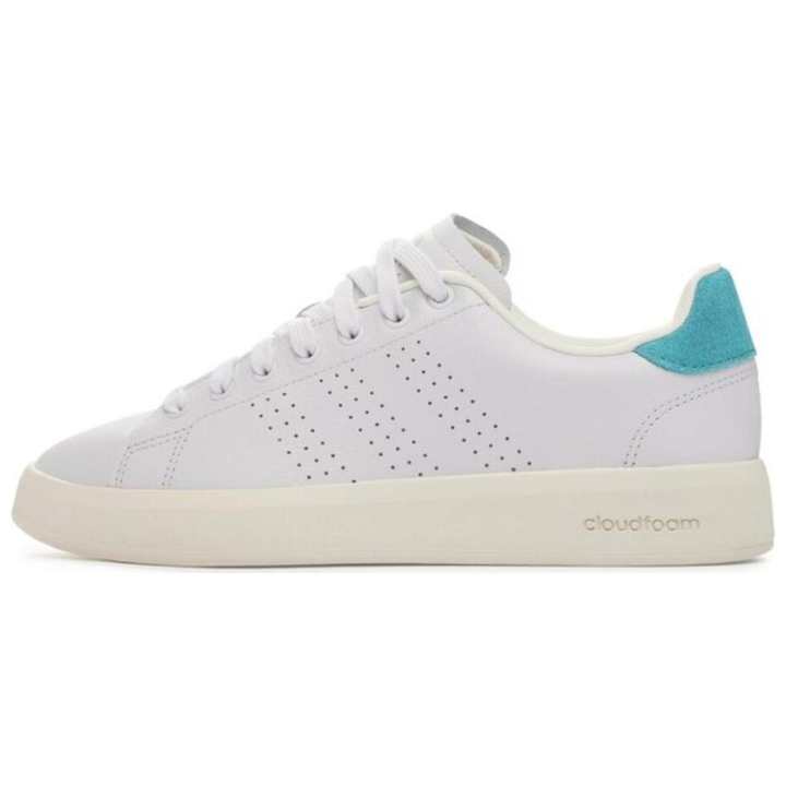 Adidas Adidas Slip Resistant Abrasion Resistant Low top Skateboard Shoes Men's White Blue