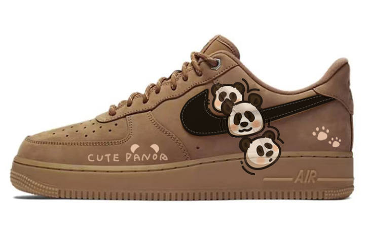 Nike Nike Air Force 1 Low top Skateboard Shoes Unisex Wheat