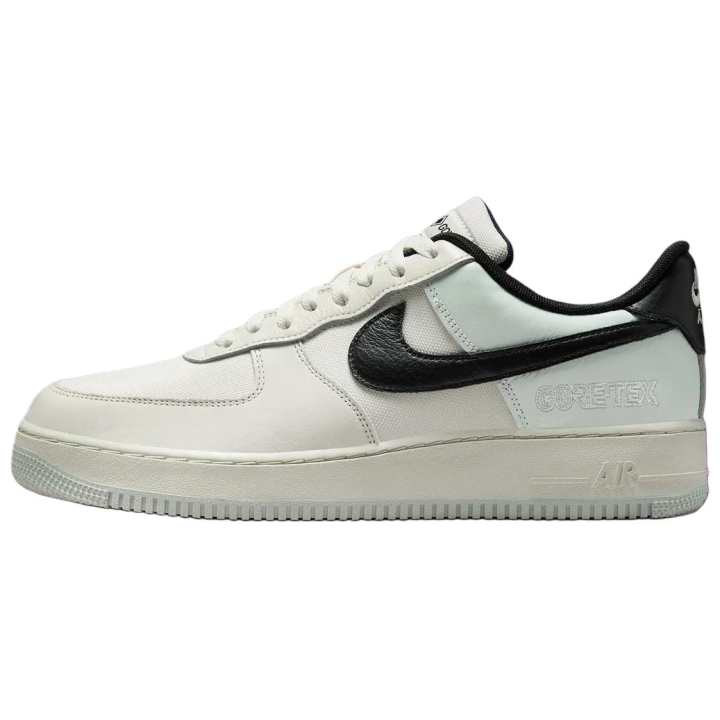 Nike Nike Air Force 1 Leather, Textile Low top Skateboard Shoes Men's White