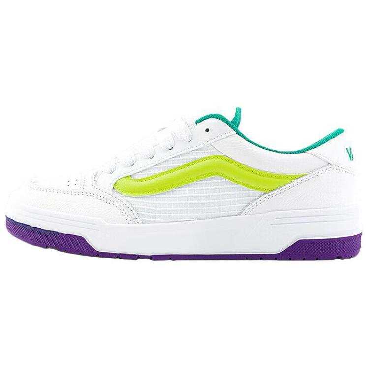Vans HYLANE Low top Skateboard Shoes Unisex White Green
