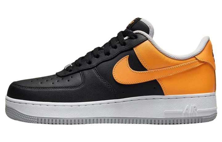 Nike Nike Air Force 1 Low '07 Black Kumquat Light Smoke Grey