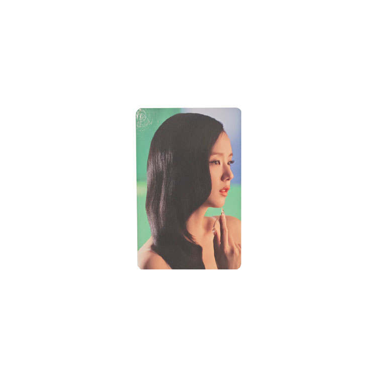 YG ENTERTAINMENT BLACK PINK Kim Jisoo, Goyang Flash Full Card Photocards 1 Pc