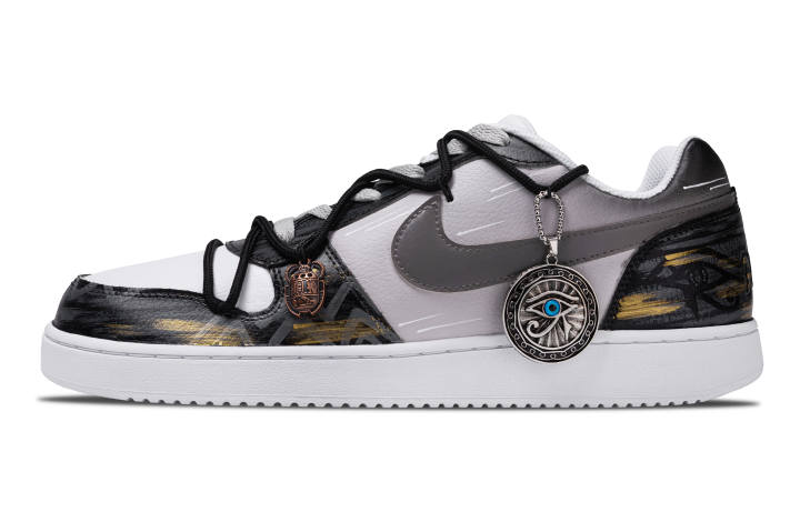 Nike Nike EBERNON Mystic Realm Coverage Slip Resistant Coverage Slip Resistant Low top Skateboard Shoes Women's Black Brown