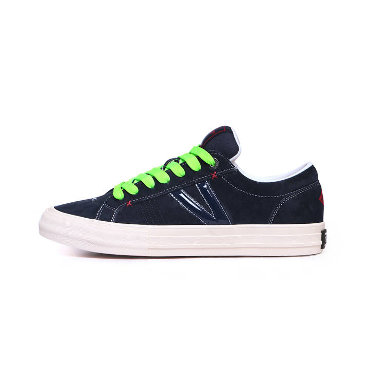 X-JIMSUN X JIMSUN Abrasion Resistant Slip Resistant Low top Skateboard Shoes Unisex Aurora Blue