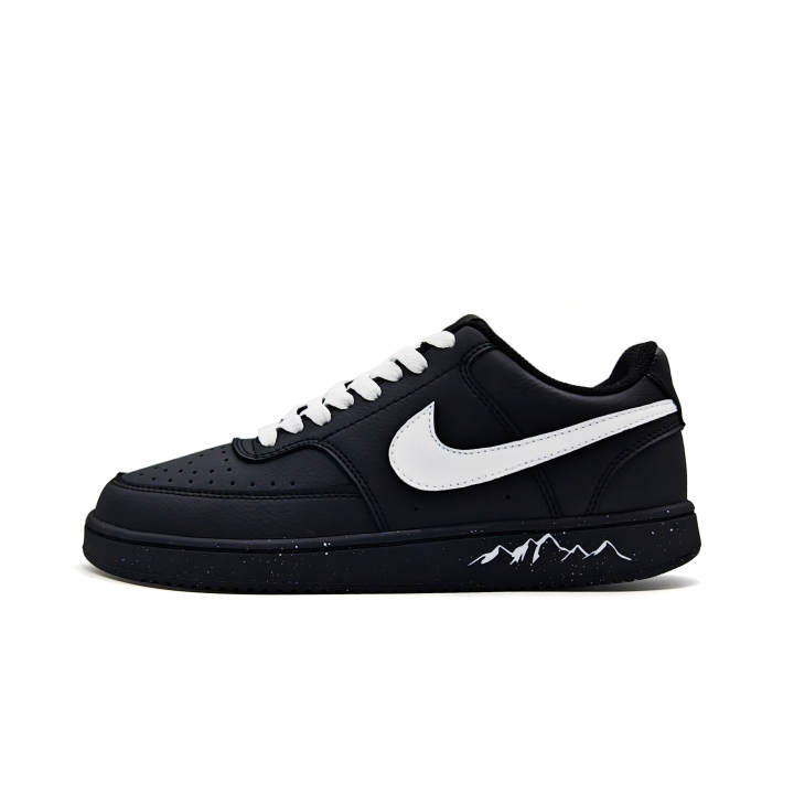 Nike Nike Court Vision Low Mountain Journey To Entice Guests Slip Resistant Abrasion Resistant