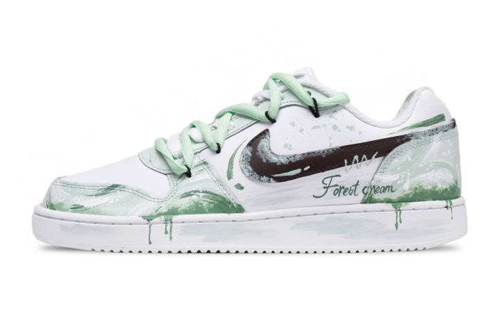 Nike Nike EBERNON Low top Skateboard Shoes Unisex Light Green