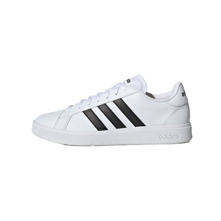 Adidas Adidas GRAND COURT TD Slip Resistant Abrasion Resistant Low top Skateboard Shoes Unisex White