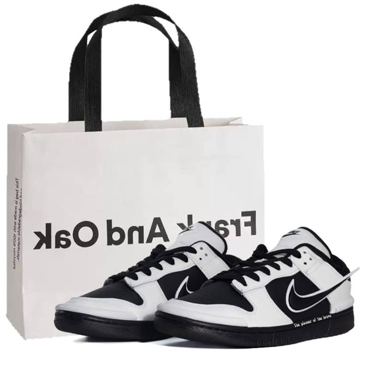 Nike Nike Dunk Mighty Support, Reverse Panda Abrasion Resistant Breathable Skateboard Shoes Unisex