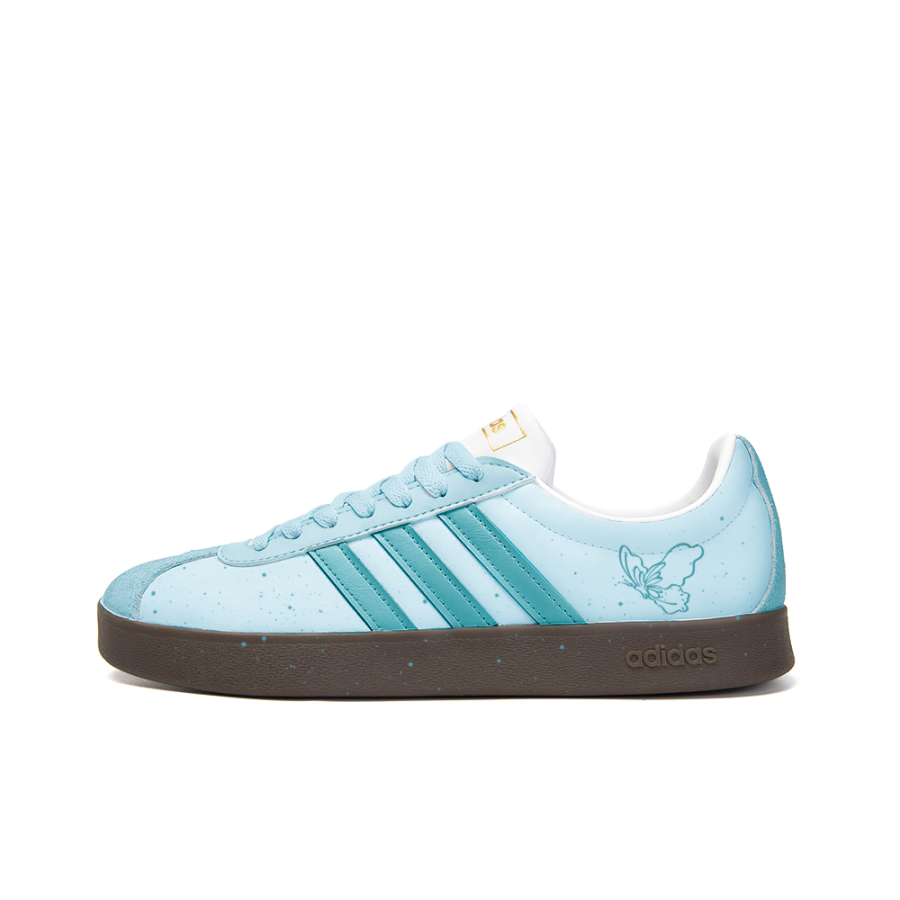 Adidas Neo VL Court 2.0 Bone Dust Slip Resistant Abrasion Resistant Low top Skateboard Shoes Unisex Blue