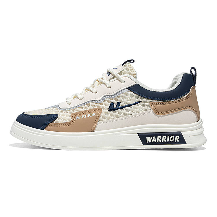 Warrior Summer Mesh Shoes Lightweight Breathable Lightweight And Breathable Low top Skateboard Shoes Men's