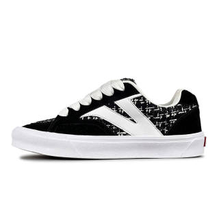 VFDF Chanel inspired Low top Skateboard Shoes Unisex Black