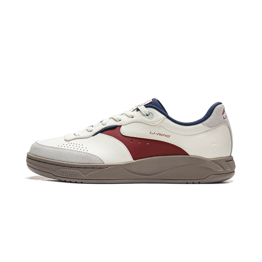 Li-Ning Li Ning Hedge Low top Skateboard Shoes Unisex White Red