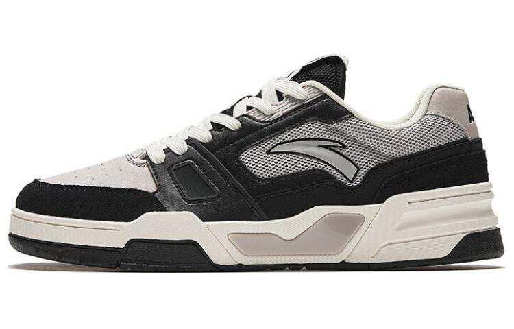 Anta Flame 5.0 Slip Resistant Low top Skateboard Shoes Men's Black White