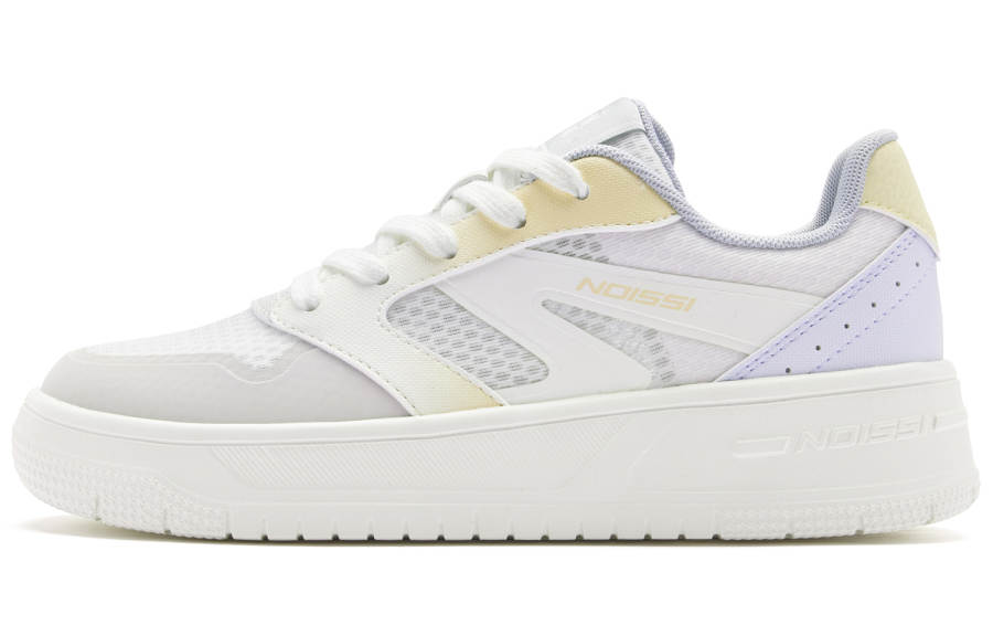 QIAODAN Skateboard Shoes Women's Low Top Ivory/Crescent