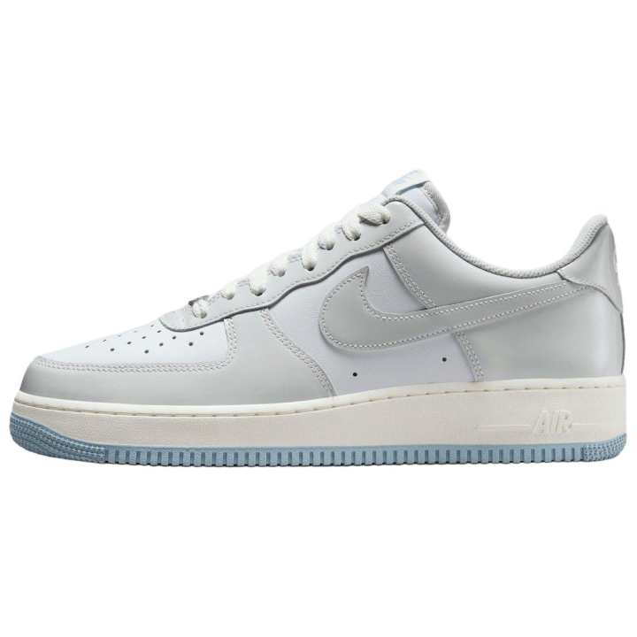 Nike Nike Air Force 1 Abrasion Resistant Abrasion Resistant Low top Skateboard Shoes Unisex White Gray